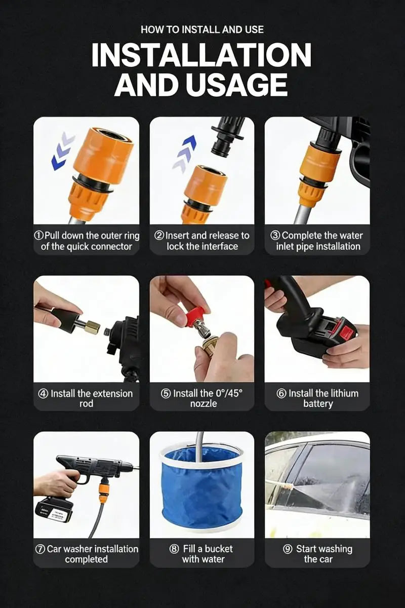 PowerClean Portable Washer
