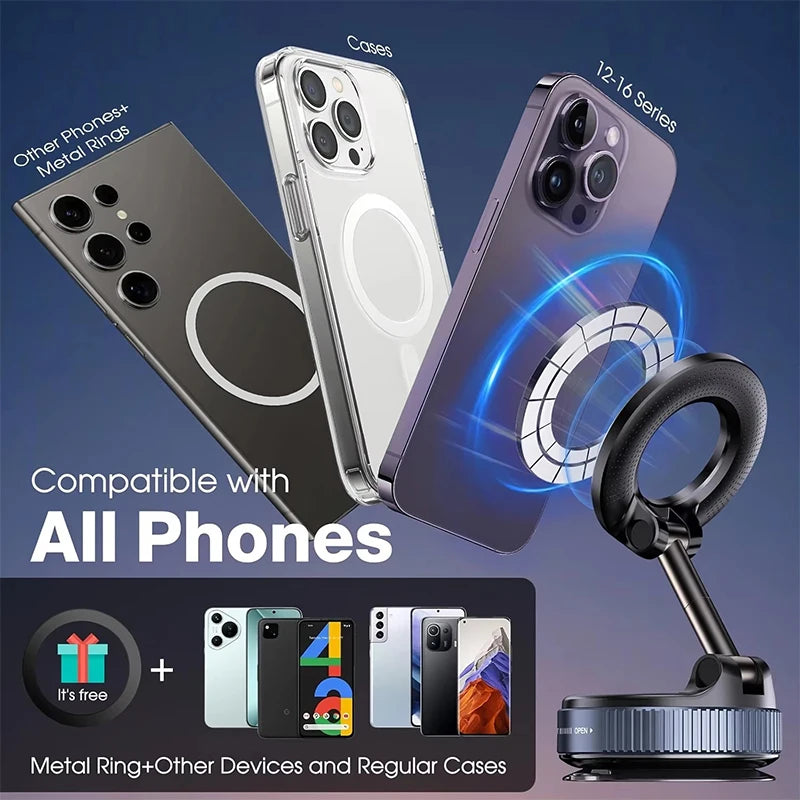 MagGrip Foldable Phone Mount